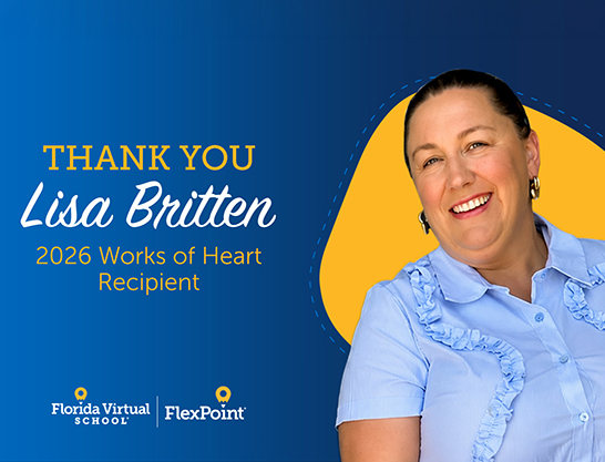 Thank You Lisa Britten, 2026 Works of Heart Recipient