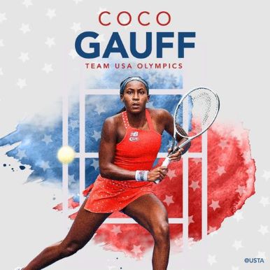 Coco Gauff Paris Olympics Florida Virtual School