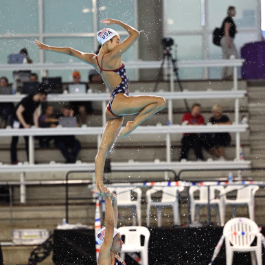 Daniella Ramirez Artistic Swimming Olympics Florida Virtual School