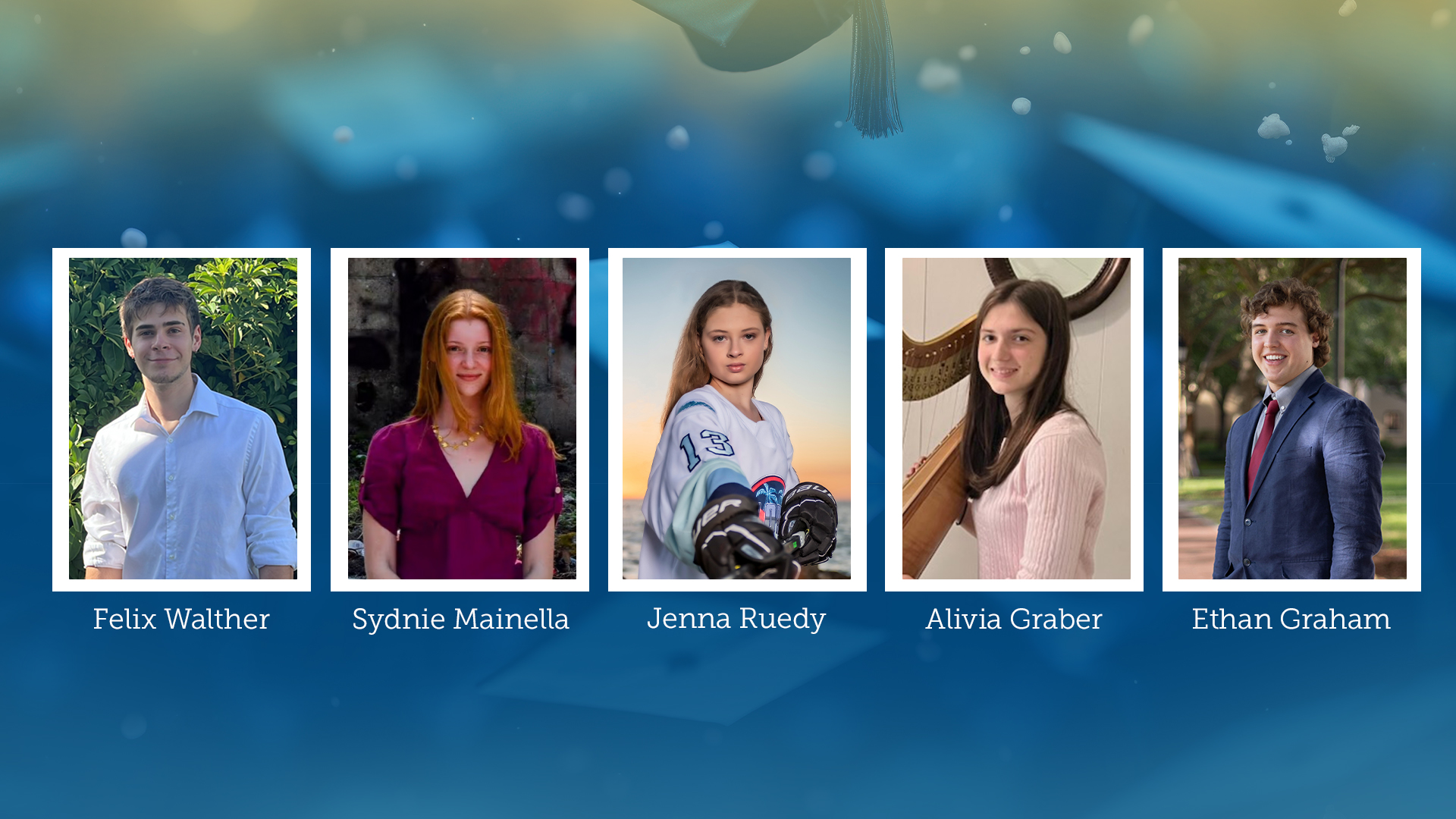 Florida Virtual High School Class of 2025 Top 5 Scholars