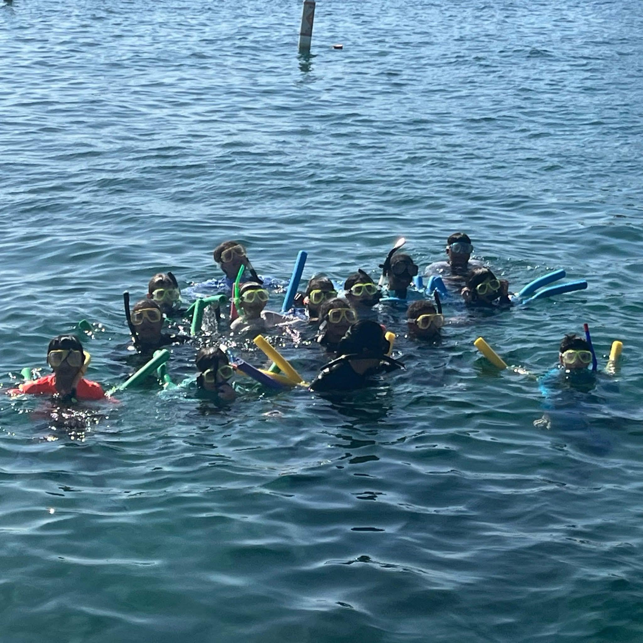 FLVS Full Time elementary students snorkel at Wahoo Bay in Pompano Beach FLVS Full Time elementary students snorkel at Wahoo Bay in Pompano Beach