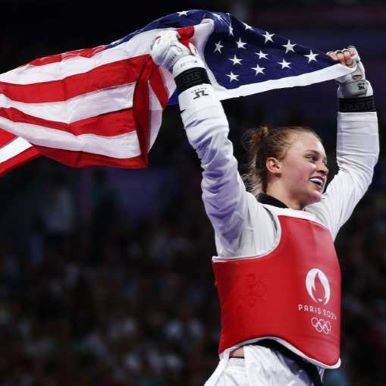 FLVS student Kristina Teachout wins bronze medal at the Paris Olympics