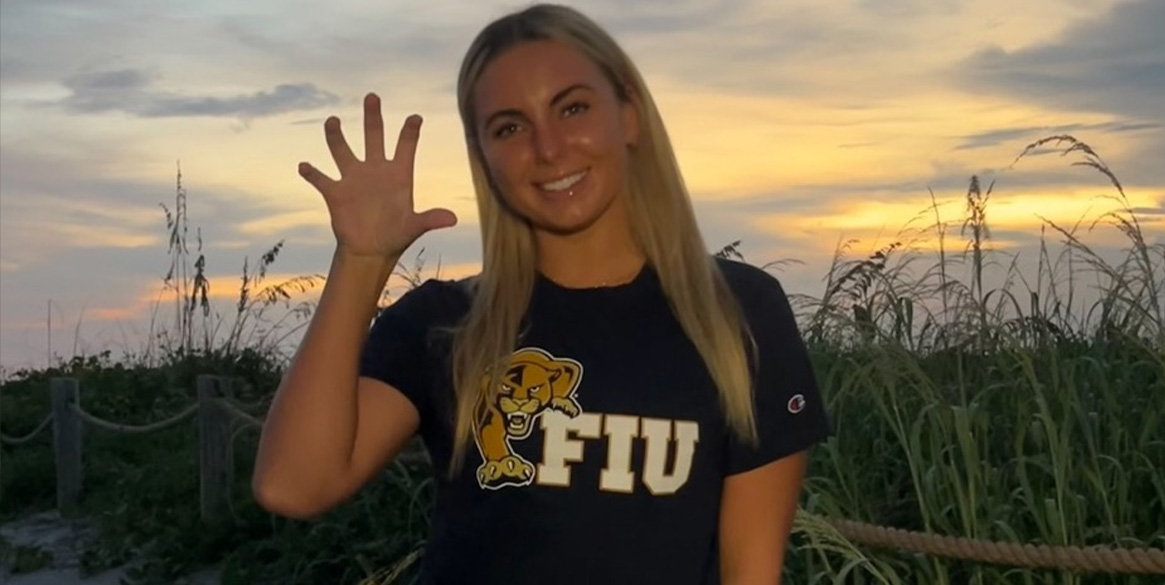 FLVS student Ruby Broadfoot heading to Florida International University for Swimming